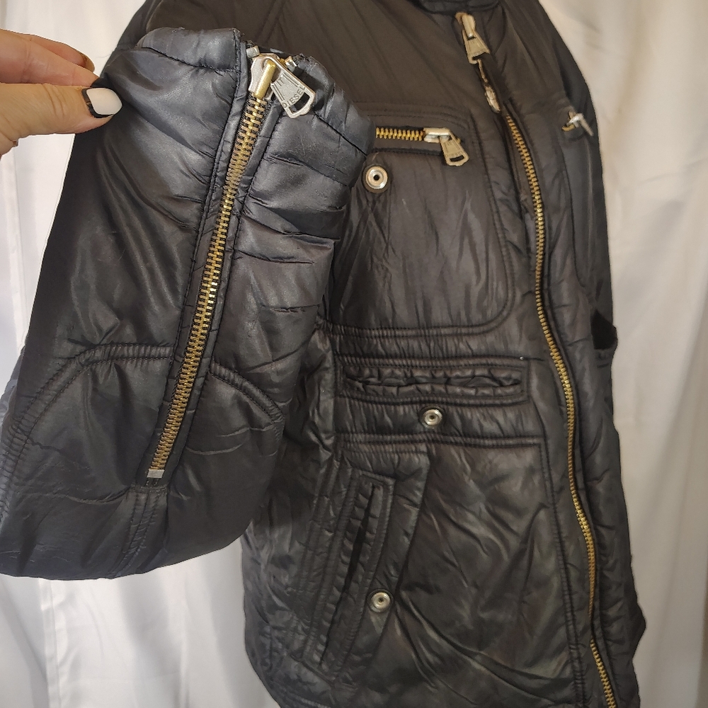 Diesel Light Weight Jacket, Nordstrom's Women ,ZipUp, Black, Zip Pckts, XXL - Picture 13 of 16